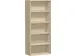 kantoorstelling,HxBxD 1920x800x430mm,4xhouten vloer,decor romp esdoorn