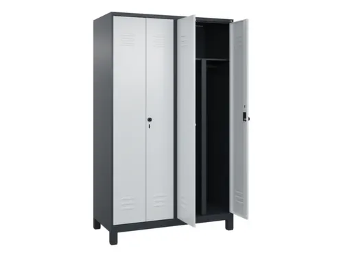 PBM-locker,HxBxD 1950x1200x500mm,4vak,vak B 300mm,draaigrendel
