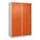 locker voor scheiding van kleding,HxBxD 1850x1200x500mm,4vak