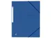 Elastomap Oxford Top File+ A4 blauw karton