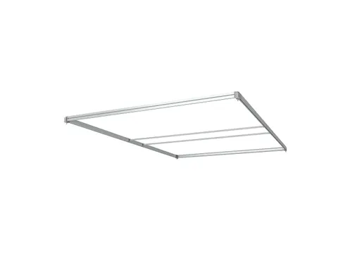 FlexFrame Modulair systeem Dak 150x230cm Zilver frame