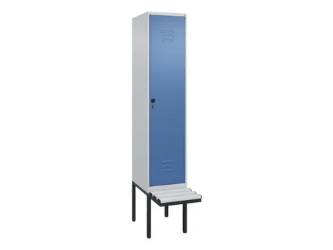 locker voor scheiding van kleding,HxBxD 2120x400x815mm,1vak