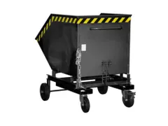 Kiepwagen,waterdicht,HxLxB 1220x1390x1070mm,0,6m³,draagverm. 300kg
