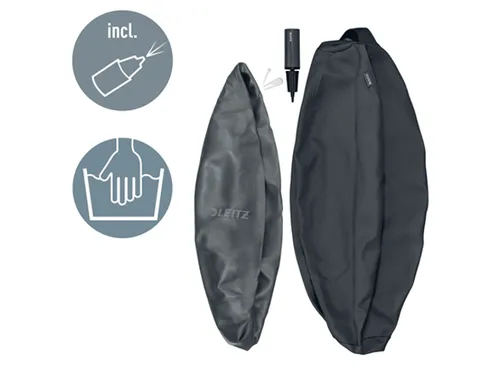 Leitz Ergo Actieve Zitbal anti-rol 55cm Donkergrijs