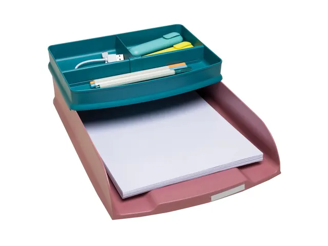 Brievenbak A4 Combo Styli Skandi Oudroze