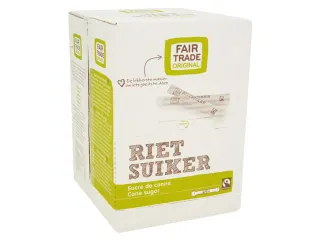 Rietsuikersticks Fairtrade Original 600 stuks - 8