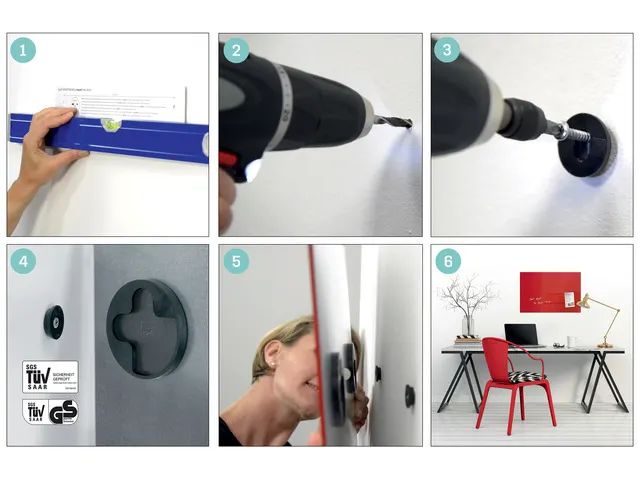 Glas Magneetbord Sigel Artverum mat rosé 60x40cm