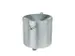 Cendrier mural Antifeu 145x150x150mm Basculant Inox laqué