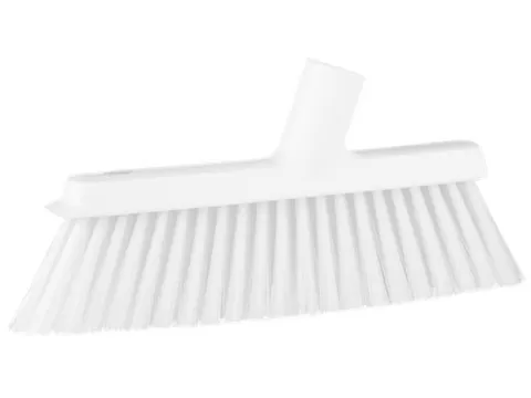 Vikan 31035 stofferbezem met haakse schroefdraad 250mm Wit