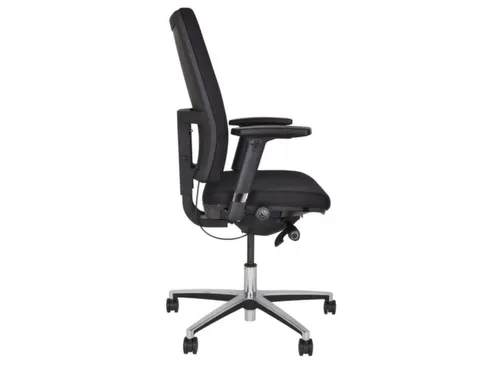 Bisley Bureaudraaistoel Upscale 4D Armleggers Zwart