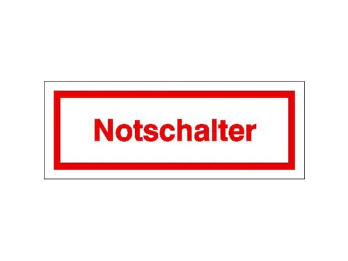 aanwijzingsbord,Noodschakelaar,aluminium gemerkt,gemoffeld