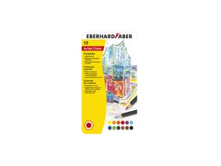 kleurpotloden Eberhard Faber Artist Color metaaletui a 12 stuks - 2