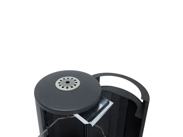 Bica 5075 Buitenafvalbak 125 Liter Antraciet