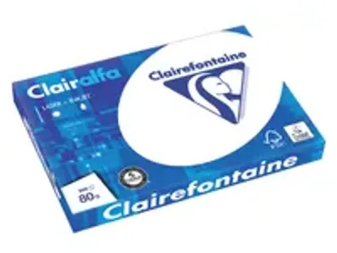 OUTLET Kopieerpapier Clairefontaine Clairalfa A3 80 Gram Wit