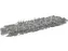 ErgoClean 549640 DAMP 43 mop 40cm vochtig klittenband grijs-wit 5 stuk