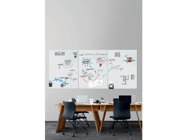 Support stylo S Sigel pour tableau en verre 75x94x51mm anthracite