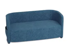sofa,2-zits,stof blauw,HxBxD 760x1570x760mm,2zijvakken