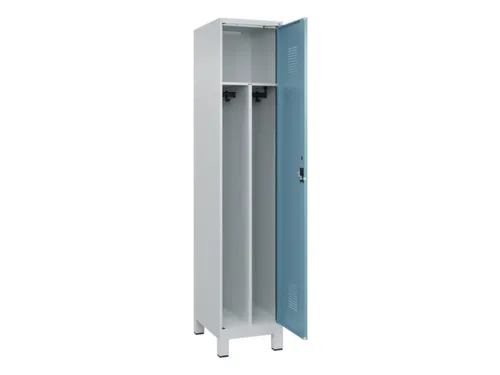 locker voor scheiding van kleding,HxBxD 1950x400x500mm,1vak