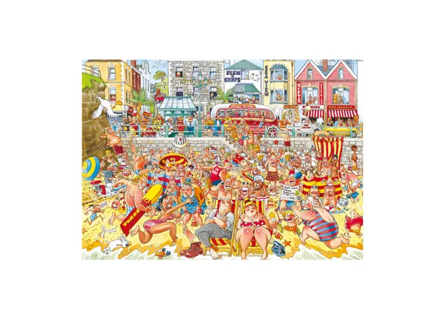 Puzzel Wasgij Retro Original 8 Vloed! 1000 stukjes