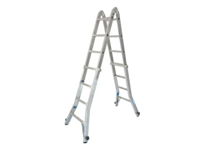 multifunctionele telescoopladder,4x4,sporten,balk L 4,2m,aluminium