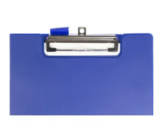 Klemmap Seco A4+ m klep blauw - 5