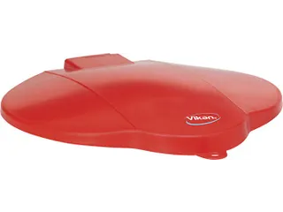 Vikan Hygiene Deksel Emmer 12 Liter Rood - 1