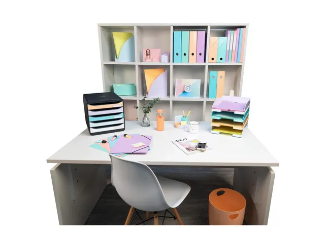 Ladenblok A4+ BIG BOX PLUS Pastel zwart/pastel glossy