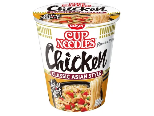 Noodles Nissin tasty chicken cup