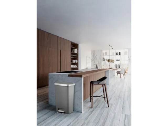 Hana Pedaalemmer 45 Liter Grijs