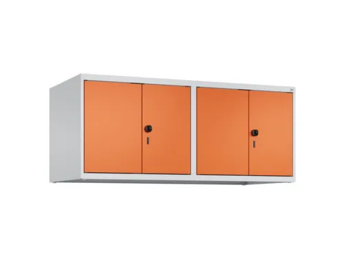 opzetkast,v. locker voor scheiding van kleding,4vak.,vak B 300mm