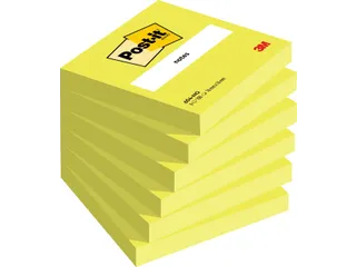 Memoblok 3M Post-it 654 76x76mm neon groen - 2