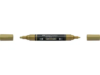 Acrylmarker Faber-Castell Multimark 250 gold - 2