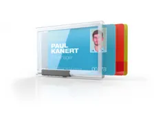 Veiligheidspashouder Pushbox Trio 54x87mm