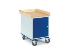 kastwagen,draagverm. 150kg,laadvl. LxB 700x490mm,RAL7035/RAL5010,1kast