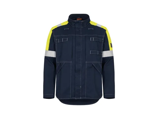 Tranemo 5736 FR/AST jas, blauw/geel, maat 2XL, per stuk