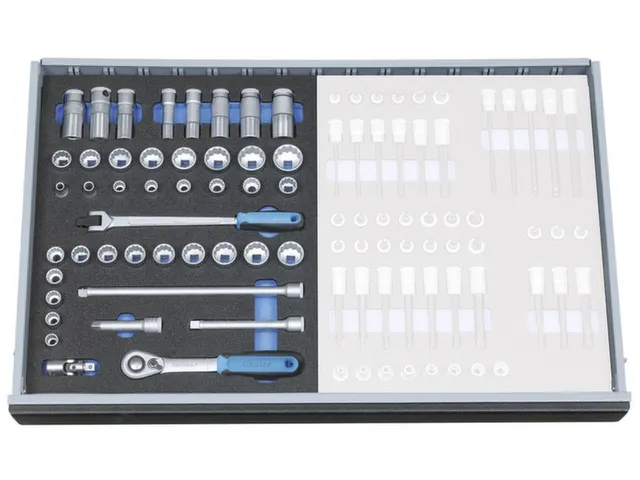 2005 CT2-D 30 Dopsleutelassortiment 3/8 inch in controlemodule,43-deli