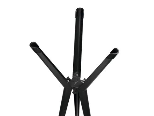 Kapstok DURASTORE 6 haken aluminium zwart 160cm