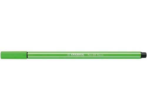 Viltstift STABILO Pen 68/033 medium neon groen