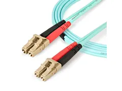 Aqua OM4 Duplex multimode glasvezel kabel 100 Gb 7 Meter