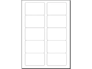 Visitekaartjes 3c 85x55mm 225g Wit 400 Stuks Afgeronde Hoeken - 6