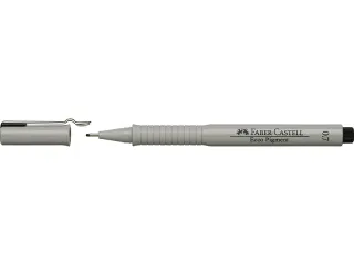 Tekenpen Faber Castell Ecco Pigment 0.7mm Zwart - 2