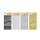 Stickers Alfabet glitter zwart wit zilver 3 assorti
