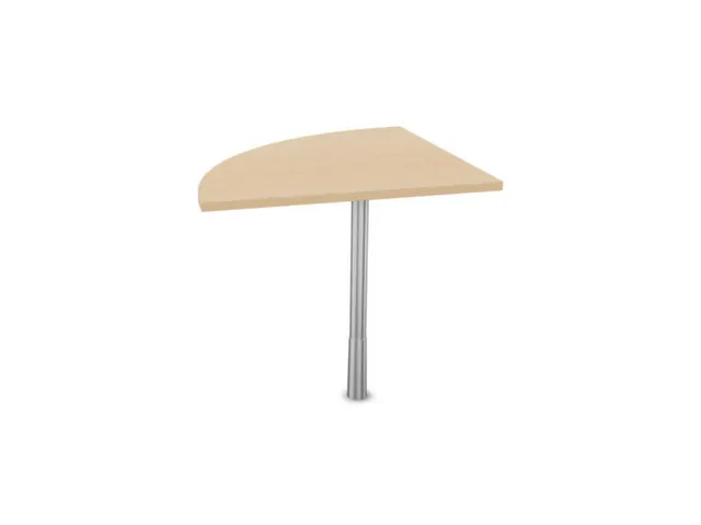 angle de liaison,90 °,HxlxP 720-840x800x800mm,rond,NE-érable
