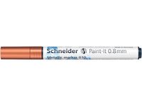 Metallic marker Schneider Paint-it 010 0.8mm koper metallic