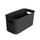 Sigma Home cube box 6L zwart - 31,3x16x16cm