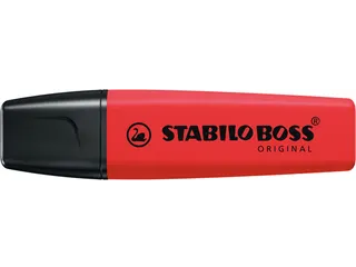 Markeerstift STABILO Boss 70/48 echt rood blister 1 stuk - 8
