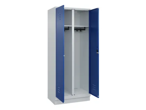 locker voor scheiding van kleding,HxBxD 1950x800x500mm,2vak