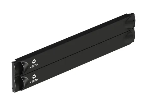 Vertiv VRA2013, Blanco paneel, Zwart, Kunststof, 2U, Vertiv VR3100 VR3