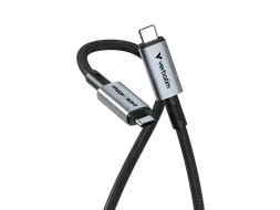 S+C Usb-C/Usb-C Kabel zwart 240W 31847 40Gbps 1.20m
