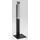 Staande Asbak 3.5 liter Hxbxd 1250x310x310mm Zilverkleurig Zwart Staal